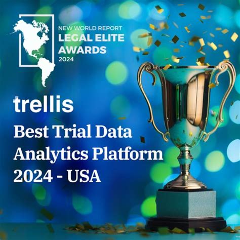 Trellis Bags Legal Elite Award for Best Trial Data Analytics .